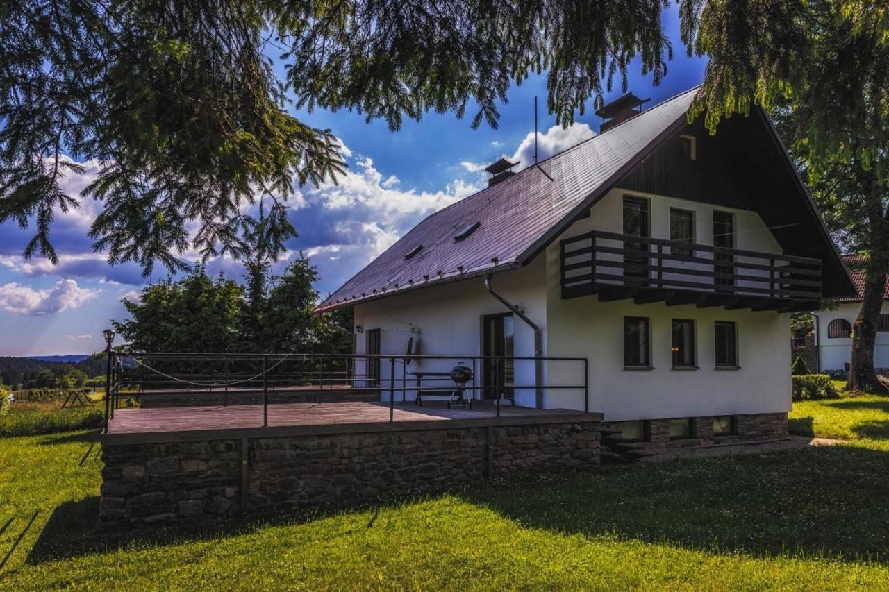 Chata Plánička Villa Černá v Pošumaví Kültér fotó